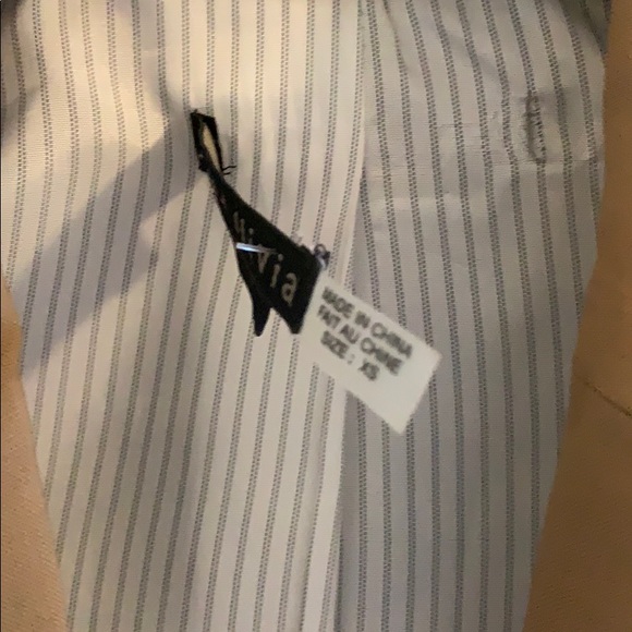 Alice & Olivia Brown Blazer XS - Picture 4 of 5